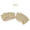 Zapatos calcetines de cinco dedos calcetines tobilleros calcetines invisibles en stock mitad antideslizantes calcetines de media planta para mujer fibra de bambú tacones altos