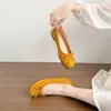 Zapatos Planos Rojos para Mujer Boca Baja con Lazo de un Solo Paso Cómodos Versátiles para Viajar Mocasines Tallas Grandes para Mujer 41 a 43