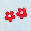 Accesorios Mate Esmerilado Hyun-a Flor de Cinco Pétalos DIY Pegamento de Goteo Accesorios para Fundas de Teléfono Móvil Materiales para Accesorios de Cabello Infantiles Fábrica Outlet