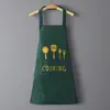Delantal publicitario con logo impermeable a prueba de aceite PVC delantal de cintura de cocina para cocina delantal de cintura para el hogar una pieza lote inicial venta al por mayor