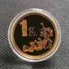 Cem Milhões de Yuan Pequeno Objetivo Presente Criativo 1 Moeda Moeda Comemorativa Selo Ornamento Rico Engraçado Presente Personalizado 1