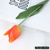 Tacto suave hidratante tulipán flor artificial ramo decoración de escena alta calidad solo tulipán boda flor falsa
