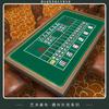 Tapete de Mesa Texas Hold'em Transfronterizo Grande de Goma para Ajedrez y Mesa de Cartas Tapete de Mesa Baccarat Antideslizante Borde con Bloqueo con LOGO