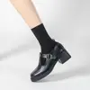 Zapatos Mary Jane Retro para Mujer 2026 Otoño Nuevo Estilo Tacón Grueso Suela Gruesa Versátil Suela Suave Cómodos Modernos Elegantes Zapatos de Tacón Alto