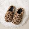 [Personalizado] C61 Sapatos Femininos Novos 2024 Outono e Inverno Sapatos Quentes Peludos Casuais Forrados com Lã Cor Pura Sapatos de Algodão Meio