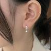 Pendientes Xingyue para mujer, diseño ins, personalizados, combinables, de alta gama, con sentido, moda de nicho, ligeros, de lujo, sencillos, de alta gama.