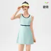 361 deg Falda de Tenis Ropa Deportiva Yoga Exterior 2026 Estilo Caliente Vestido sin Mangas para Correr Falda de Bádminton Tenis