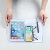 Bolsa de Archivo Transparente A4 de Gran Capacidad Personalizada PP Engrosado A5 Plástico con Broche A3 Almacenamiento Bolsa para Archivos de Contrato