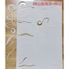 Chan Hua Dibujo de Patrón de Modelo de Papel Tarjeta de Corte Papel Pieza de Papel Plantilla de Modelo de Papel Paquete de Materiales para Pasador de Cabello DIY Accesorios para el Cabello 1