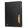 Adecuado para iPad Pro 2020 funda clásica con banda de fricción ranura para bolígrafo ranura para tarjeta funda plana soporte abatible funda protectora de 11 pulgadas