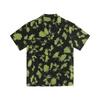 Camisa floral de manga corta estilo vacaciones de verano para hombres y mujeres, estilo coreano, retro, vintage, cuello cubano, camisa de playa suelta, de moda