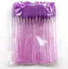 Cepillo Desechable para Pestañas, Brocha de Belleza, Peine para Práctica de Injerto de Pestañas, Cepillo para Cejas, Brocha de Maquillaje, Peine para Pestañas Postizas, Herramienta de Belleza para Pestañas