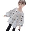 Camisas para Niñas 2025 Primavera Nuevo Ropa Infantil Tops Elegantes de Otoño Camisas de Bebé de Primavera y Otoño Otoño