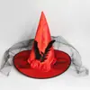 Chapéus de Halloween para crianças e adultos, chapéus de bruxa decorativos, artigos de festa, chapéus de bruxo, chapéus de bruxa, fantasias de Halloween