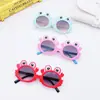 Óculos de Sol Infantis Caranguejo Pequeno Estilo Coreano Óculos Sapo Pequeno para Meninos e Meninas Bebês Estilo para Fotos Óculos de Sol com Proteção Solar
