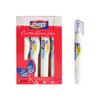 Corrector líquido de secado rápido blanco de 7 ml, corrector de presión de punto pequeño, corrector líquido para estudiantes de primaria para eliminar el material de oficina.