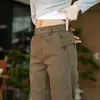 Pantalones Casuales de Hombre para Primavera y Otoño Moda Versátil Ajustados Rectos Pantalones Elásticos para Hombres de Mediana Edad Ropa de Hombre Otoño 2025