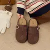 Sandalias de mujer estilo Birkenstock con plataforma gruesa retro, nueva colección otoño 2026, diseñadas para mujeres menudas, que realzan la altura, adecuadas para combinar con vestidos, y con un diseño antideslizante y de punta cerrada.
