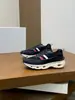 Suministro Transfronterizo de Zapatillas Deportivas Estilo Retro para Hombre y Mujer, Combinación de Malla y Piel con Amortiguación de Aire, Zapatillas de Papá, Suministro Directo desde la Fábrica