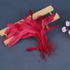 Plumas de Cola de Pollo de Colores Desprendibles Plumas de Pollo Adornos Hechos a Mano para Manualidades Plumas Duras Flotantes Desprendibles Decoración para Sombreros Vestidos Accesorios de Manualidades