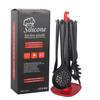 Fábrica de Produtos de Silicone Conjunto de Suporte para Utensílios de Cozinha Pronto Espátula de Silicone Colher de Cozinhar Espátula Antiaderente Doméstica