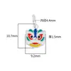 Prata Esterlina S925 Personalizado Estilo Chinês Novo Estilo Chinês Resina Colorida Leão Pingente DIY Joia Pulseira Acessórios de Prata