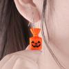 Brincos Decorativos de Halloween para Adultos e Crianças, Adereços de Foto Divertidos, Abóbora, Morcego, Acessórios de Fantasma, Brincos