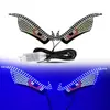 Luz Led Ojo de Diablo Transfronteriza Luz de Advertencia para Ventana de Coche Luz Decorativa USB para Coche Pantalla Luz de Ojo de Diablo para Coche