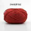 Hilo de Algodón de Leche de 4 Hebras para Bebé para Tejer Bufanda a Mano, Ovillo de Hilo Medio Grueso, Manta, Hilo para Crochet DIY, Kit de Materiales para Tejer Hecho a Mano