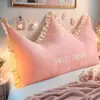 Cojín Respaldo con Forma de Nube para Cama Infantil, Almohada Respaldo Suave, Cojín de Tatami, Cojín de Cama Estilo Princesa, Respaldo Grande