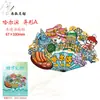 Calcomanía para Refrigerador de Harbin Iglesia de Madera Santa Sofía Heilongjiang Tour Muñeco de Nieve Tigre de Amur Sellos Conmemorativos y Regalos