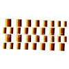 Guirnalda de bandera alemana de 30 piezas, banderín alemán para tirar, bandera colgante, bandera de abanico para animar, guirnalda de banderas con el número 8, bandera de Alemania