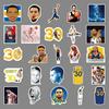 50 piezas de pegatinas de equipaje de estrella de baloncesto Curry personalizadas tendencia graffiti laptop coche decoración comercio exterior