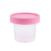 Copo de Sorvete de Celebridade da Internet 100ml Pote de Iogurte Grego Seco Caixa de Pudim de Leite de Pele Dupla Copo de Creme Caixa de Lodo de Cristal