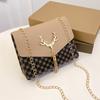 Bolsa 2021 Moda Transfronteriza Bolso Pequeño Nuevo Ciervo Borla Herrajes Bolso Cruzado Bolso de Hombro Personalizado Outlet de Fábrica