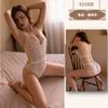 Ailurulu Factory Lingerie Sexy Renda Biquíni Feminino Conjunto Renda de Amarrar com Aro Lingerie Sexy Transparente de Uma Peça