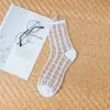 Calcetines de dibujos animados primavera y verano primavera y verano boca profunda calcetines de cristal transparente calcetines invisibles para mujer venta al por mayor de fábrica