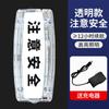 Luz LED de hombro carga rojo y azul patrulla intermitente noche luz intermitente de hombro luz de seguridad para correr de noche seguridad de la propiedad trabajo de saneamiento