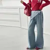 Pantalones Vaqueros para Niña con Dobladillo Acampanado, Nueva Moda Primavera 2026, Elegantes Pantalones de Campana Ajustados, Pantalones Largos de Pierna Ancha Retro Coreanos