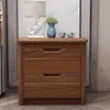 Mesita de noche de madera maciza de nogal mini 40, armario de almacenamiento de estilo chino moderno y simple, armario de almacenamiento de mesita de noche para dormitorio, completamente ensamblado