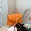 Bolso Pequeño con Estampado de Cocodrilo para Mujer 2024 Verano Nueva Llegada Moda Combinable Bolso Cuadrado Pequeño Diseño Nicho Moda Trendy Bolso de Viaje