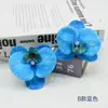 Flor Artificial Orquídea Borboleta Flor Artificial Flor Falsa Adorno de Cabeça Hanfu Flor Pequena Decoração de Bolo de Sobremesa Flor de Seda Chapéu de Formatura