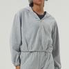 Nueva sudadera deportiva holgada de estilo europeo y americano para el tiempo libre, para fitness, otoño e invierno, para correr al aire libre, para entrenar, con cremallera y capucha.