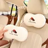 Reposacabezas y soporte lumbar para coche de espuma viscoelástica Blue Rain, con un lindo diseño de seda de hielo de verano con estampado de perrito, apto para todas las estaciones y para usar como almohada de coche