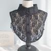 Cuello falso para niños, cuello falso que combina con todo, cuello interior, primavera y otoño, cuello de camisa independiente, accesorios de decoración, cuello de muñeca blanco de algodón de verano