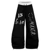 Calça de Exterior de Secagem Rápida Retro Americana Nova da Primavera para Mulheres, Calça Larga Solta, Calça de Dança de Rua Trendy