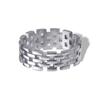 Reloj de acero inoxidable estilo dulce y fresco europeo y americano con anillo Moda para hombre anillo de acero de titanio negro envejecido