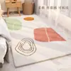 Manta de noche estilo crema para dormitorio alfombrilla para habitación de niña alfombra de lana de cordero para sala de estar alfombrilla de felpa para suelo alfombrilla para mirador alfombrilla de suelo