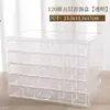 Caja de Almacenamiento para Pendientes, Caja de Joyería Compartimentada, Caja de Almacenamiento para Cosméticos, Organizador de Escritorio de Joyería Multicapa