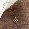 Pendientes de Colgante de Flor de Circonita Estilo Retro de Corte Pendientes Niche Moda de Gama Alta Collar Simple Versátil Juego de Joyería